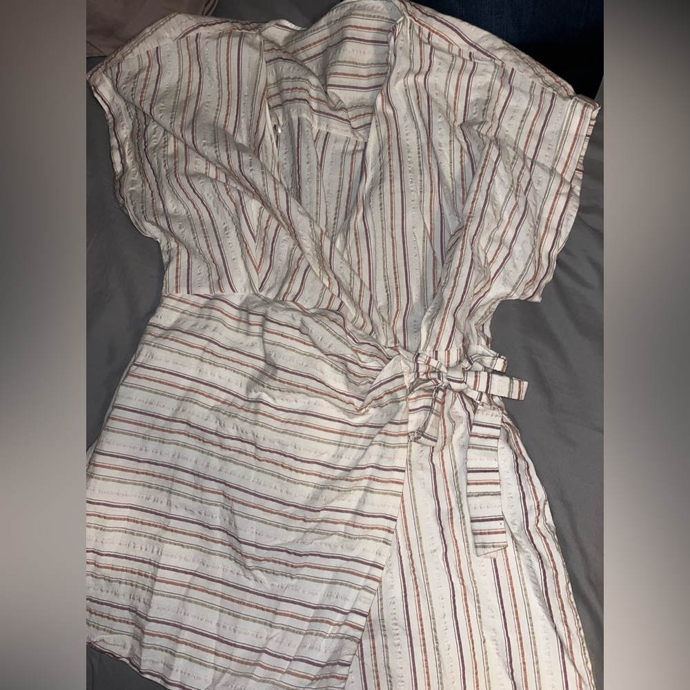 Striped romper